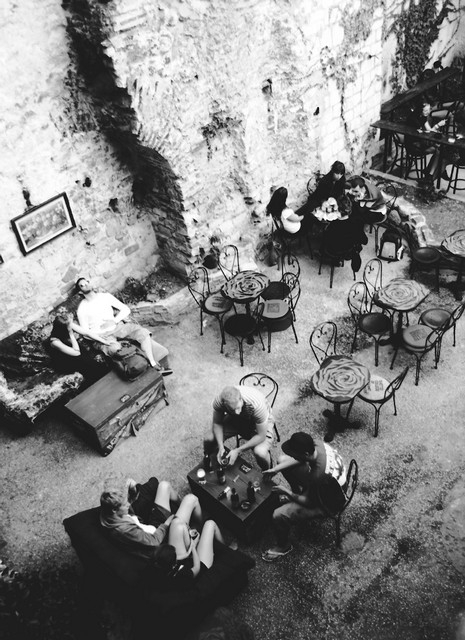 Stanko Abadžic - Cafe in Split, Croatia Stanko Abadžic - Cafe in Split, Croatia
