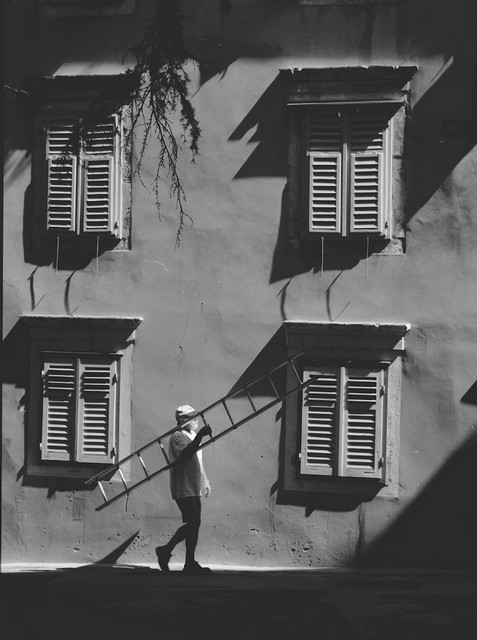Stanko Abadžic - Man with Ladder Stanko Abadžic - Man with Ladder