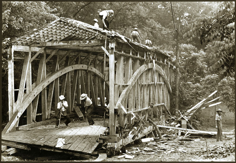 Barry Thumma - Uncovering the Covered (Effects of Hurricane Agnes on Amish Bridge) Barry Thumma - Uncovering the Covered (Effects of Hurricane Agnes on Amish Bridge)