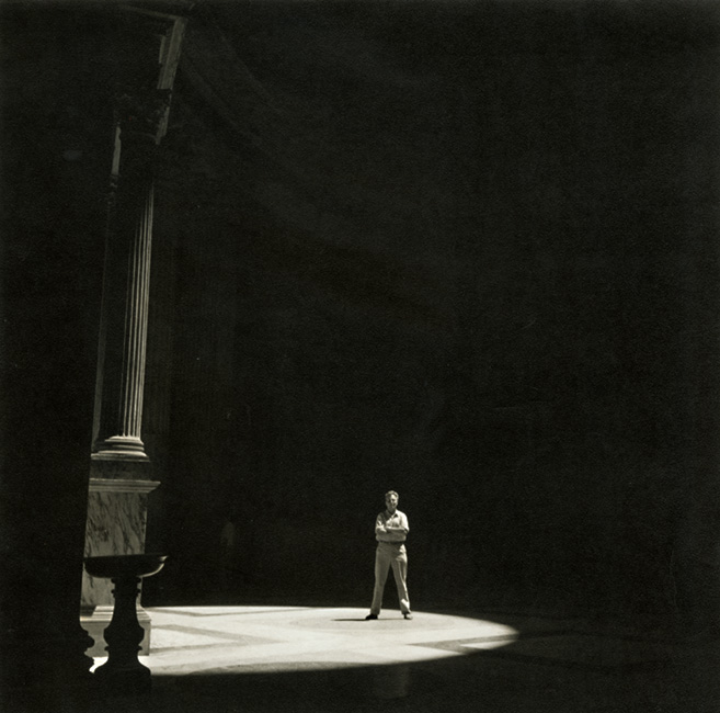 George Daniell - Self Portrait in Pantheon, Rome, Italy George Daniell - Self Portrait in Pantheon, Rome, Italy