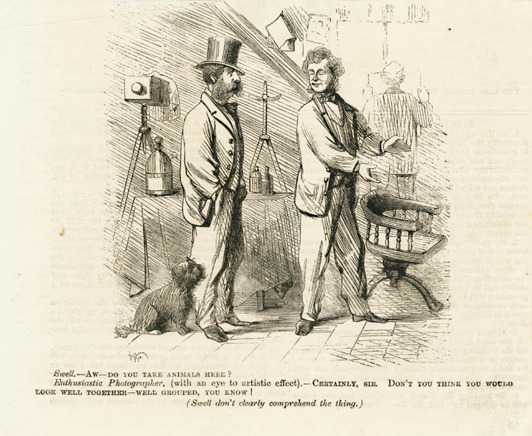 Anonymous - Cartoon of Photographer and His Look-a-Like Subjects Anonymous - Cartoon of Photographer and His Look-a-Like Subjects