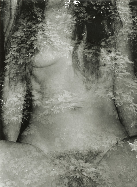 Marcel Marien - The Friendly Wood, Female Nude (Double-Exposure)