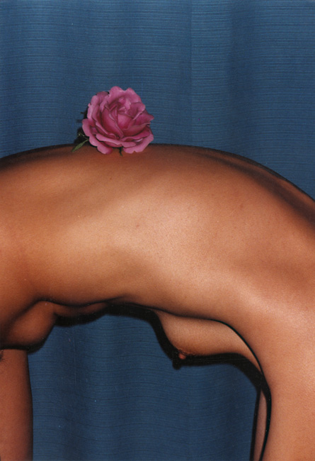 Marcel Marien - Female Nude with Flower Marcel Marien - Female Nude with Flower