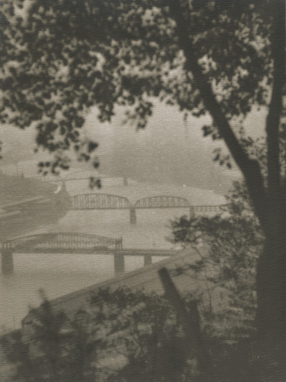 Sigismund Blumann - The Monongahela, Pittsburgh Sigismund Blumann - The Monongahela, Pittsburgh