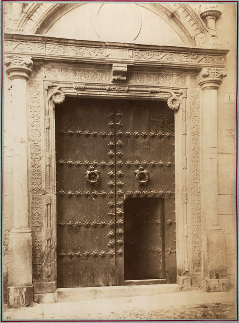 Juan Laurent - Door of the House of the Happy Banker, Toeldo, Spain Juan Laurent - Door of the House of the Happy Banker, Toeldo, Spain