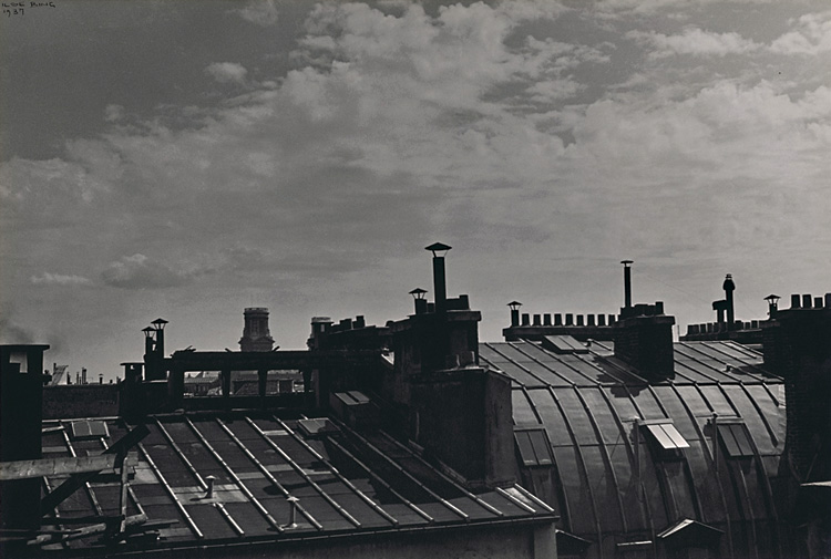 Ilse Bing - Paris Roofs, Rue de Varenne