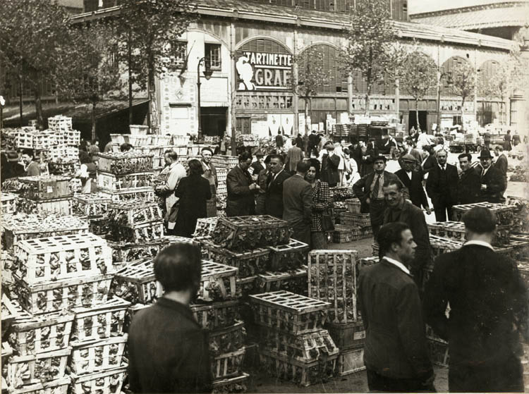 Jean Prével - Les Halles, Paris Jean Prével - Les Halles, Paris