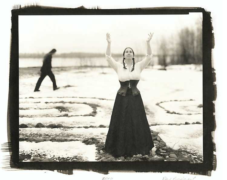 Ray Bidegain - Figures in Snow Ray Bidegain - Figures in Snow