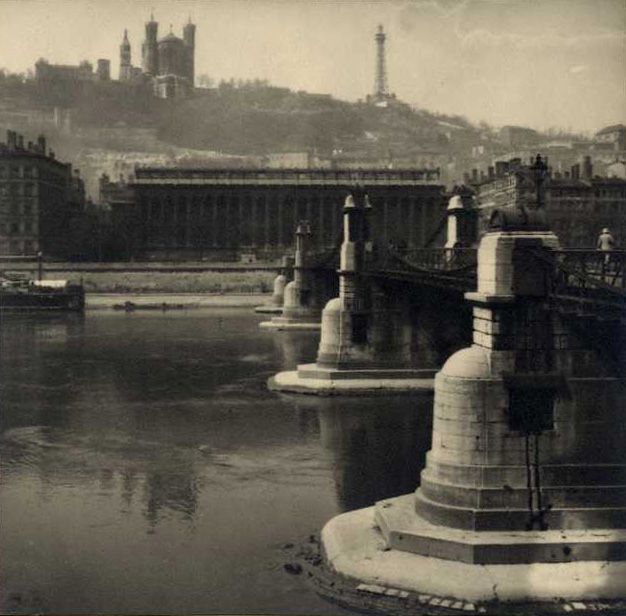 Théo and Antoine Blanc & Demilly - Bridge, Lyon, France Théo and Antoine Blanc & Demilly - Bridge, Lyon, France