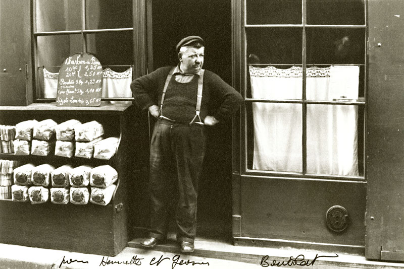 Edouard Boubat - Firewood and Coal Merchant