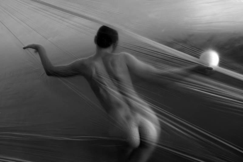 Stanko Abadžic - Sisak with White Ball (Female Nude)