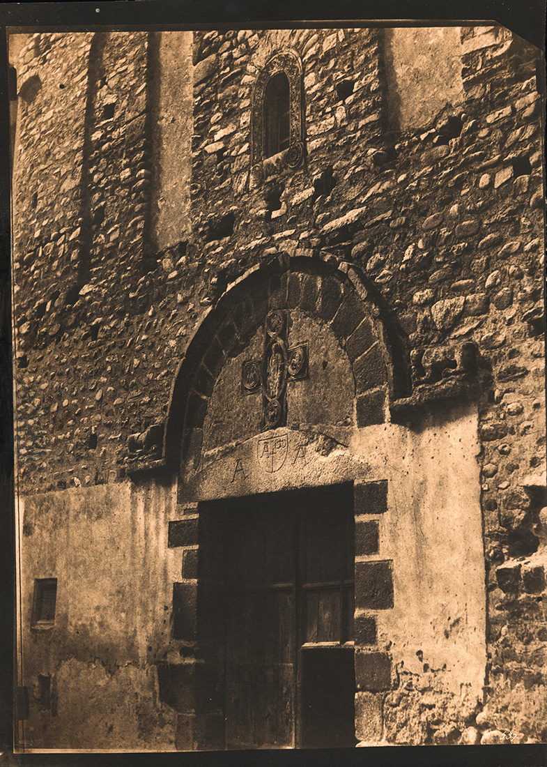 Gustave Le Gray and Mestral - Portail Ouest, Eglise Sainte-Marie, Arles-sur-tech (Pyrénées-Orientales)