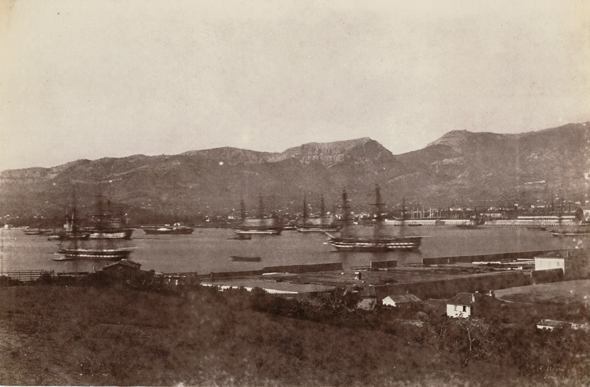 Charles Negre - Toulon, la rade et l'escadre (Harbor and Fleet at Toulon, France) Charles Negre - Toulon, la rade et l'escadre (Harbor and Fleet at Toulon, France)