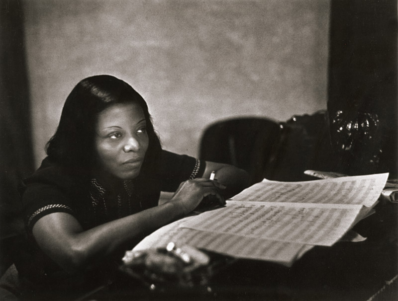 W. Eugene Smith - Mary Lou Williams (From "Recording Artists Series)