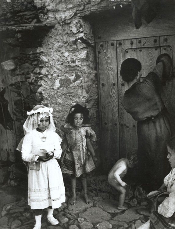 W. Eugene Smith - Spanish Village: First Communion Dress