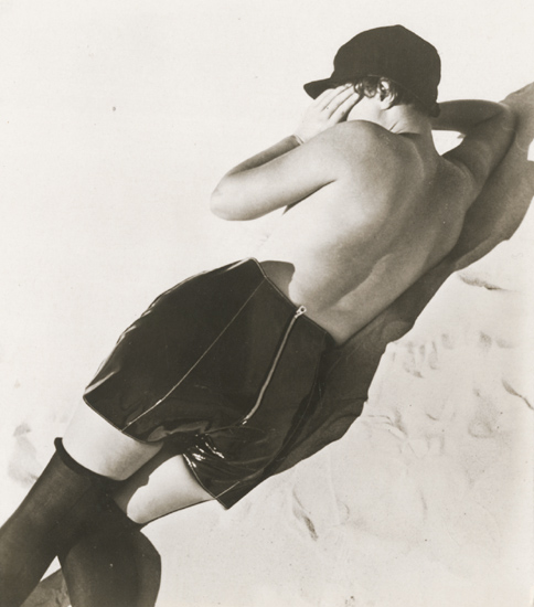 Photo Detail - Jean Moral - Nude Woman in a Leather Pantaloons
