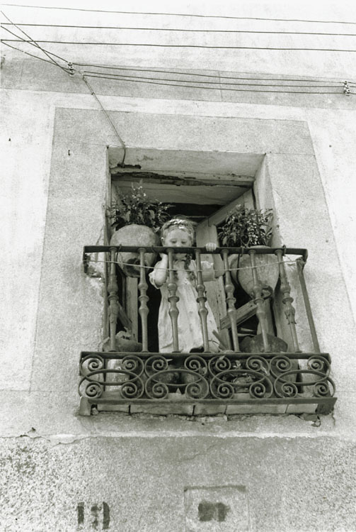 Edouard Boubat - Little Girl on Balcony