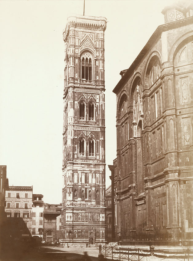 Alinari Brothers - Giotto's Campanile, Florence, Italy