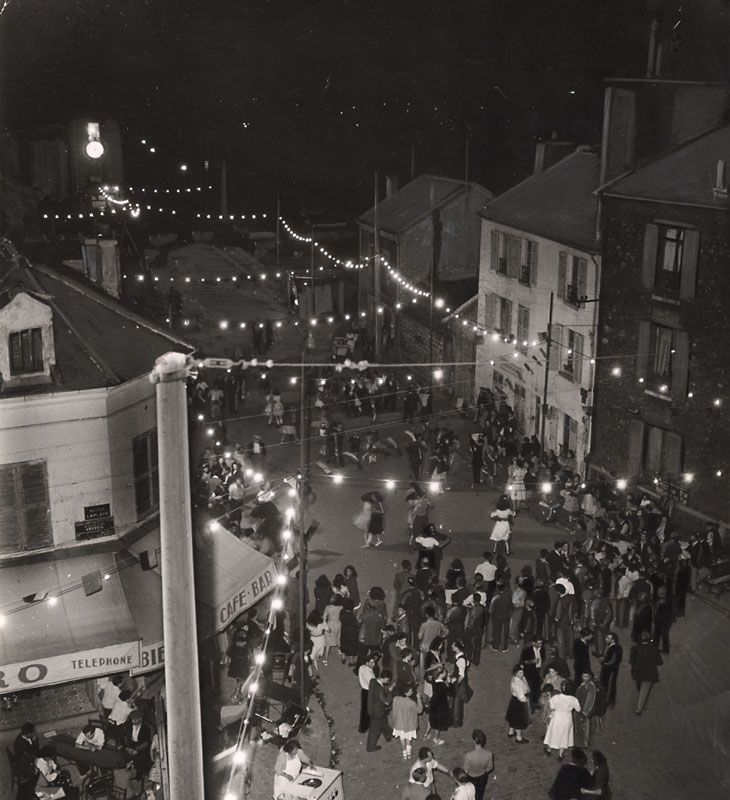 Robert Doisneau - Fete on July 14, 1947, Gentilly, France