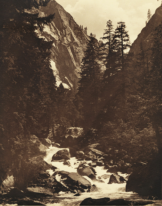 Sigismund Blumann - Glimpsing Yosemite Sigismund Blumann - Glimpsing Yosemite