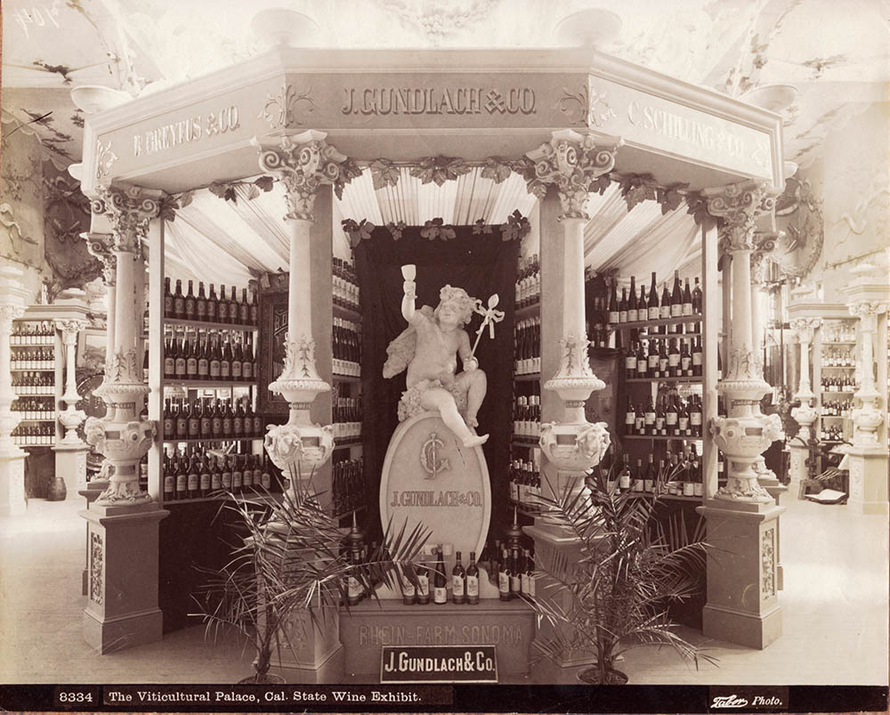 Isaiah West Taber - The Viticultural Palace, California State Wine Exhibit