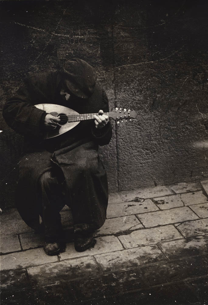 Photo Detail - J. Bertolino - Man Playing Mandolin (from "Family of Man") Photo Detail - J. Bertolino - Man Playing Mandolin (from "Family of Man")