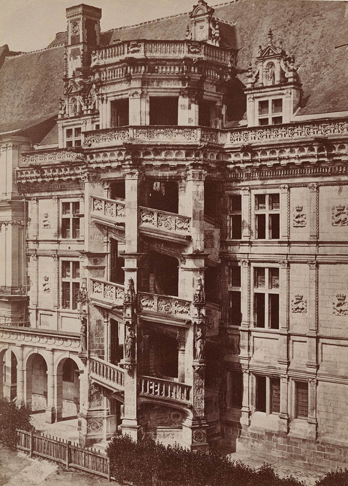 Fr. Alphonse Fortier - Escalier de Chateau de Blois Fr. Alphonse Fortier - Escalier de Chateau de Blois