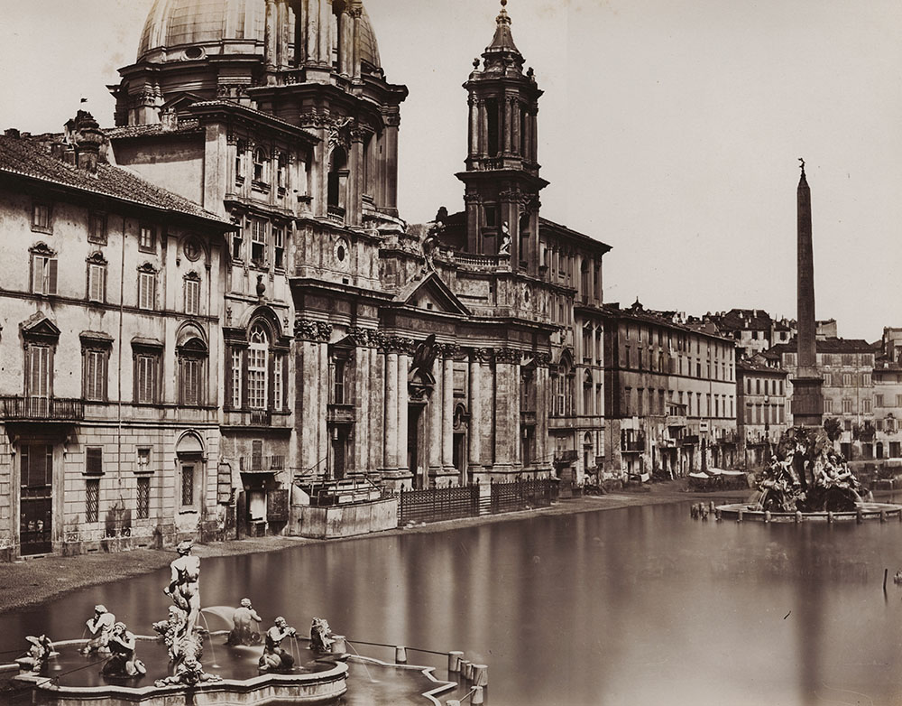 Tomasso Cuccioni - A Flooded Piazza Navona, Rome Tomasso Cuccioni - A Flooded Piazza Navona, Rome