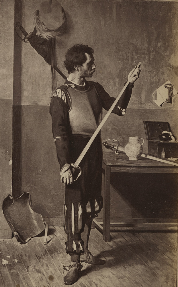 Andre Adolphe-Eugene Disderi - Actor with Sword Andre Adolphe-Eugene Disderi - Actor with Sword