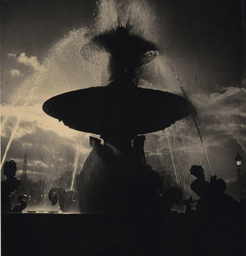 Albert Monier - Fountain in Place de Concorde, Paris