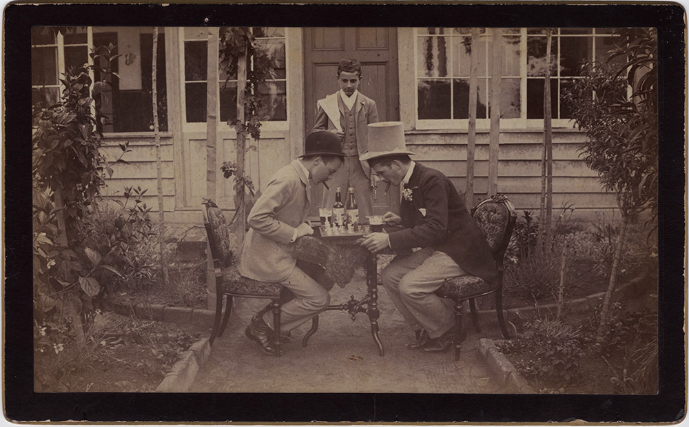 Photo Detail - Anonymous - Staged Fight Breaks out over Drinking and Chess Game