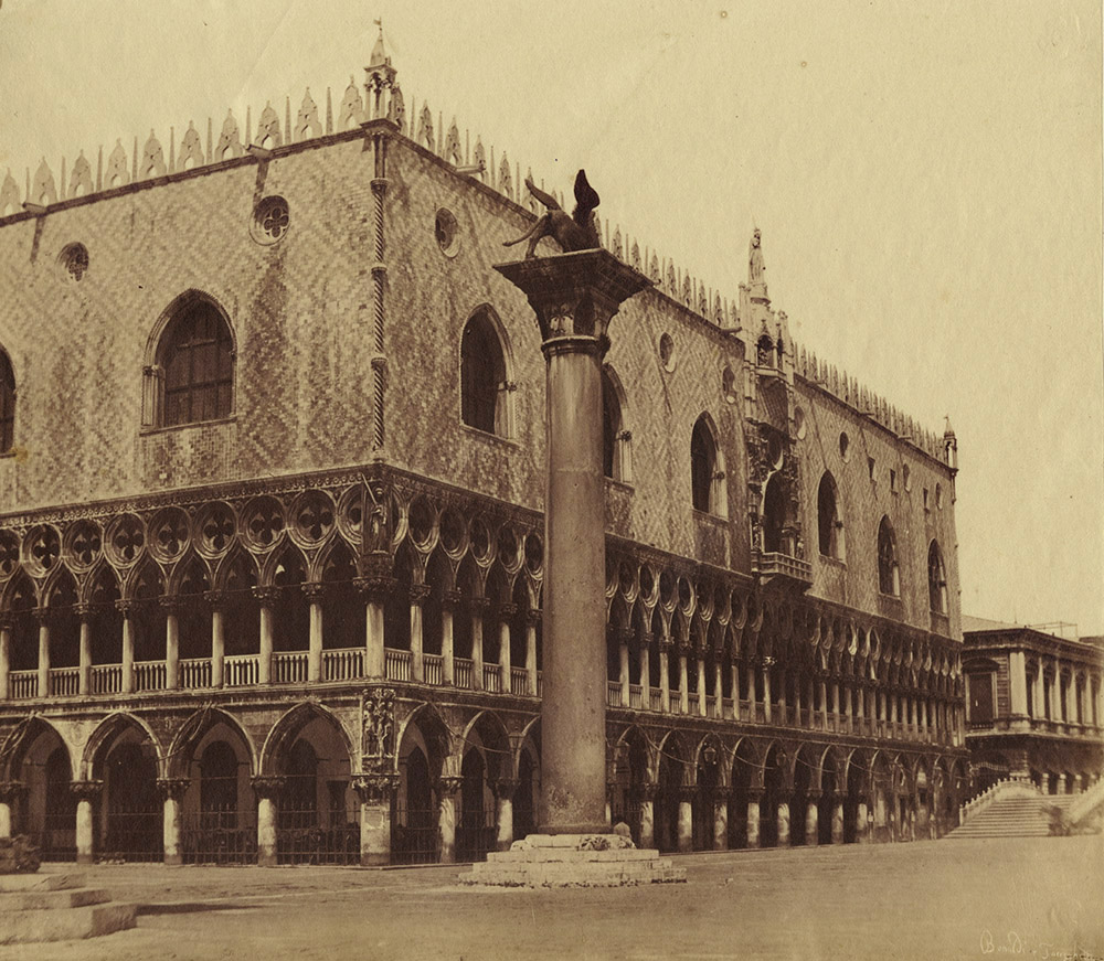 Francesco Bonaldi & Tarreghetta - View from the Grand Canal of the Doges Palace, Venice, Italy Francesco Bonaldi & Tarreghetta - View from the Grand Canal of the Doges Palace, Venice, Italy