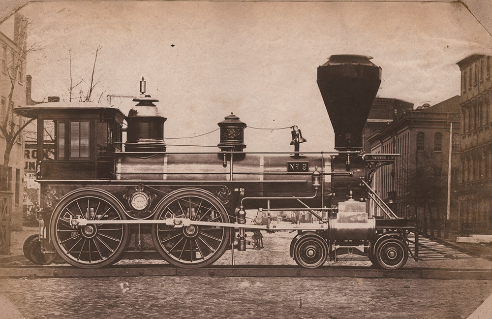Robert Newell - Steam Locomotive No. 9 Built for Havana Bay & Matanzas at Philadelphia Shop #3 (4-4-0; 20-1/2 Tons)