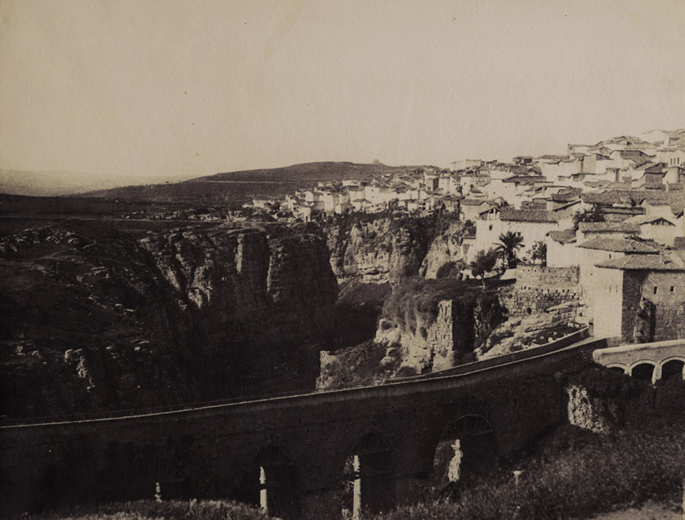 John Beasley Greene - Aqueduct with Constantine, Algeria, in the Distance