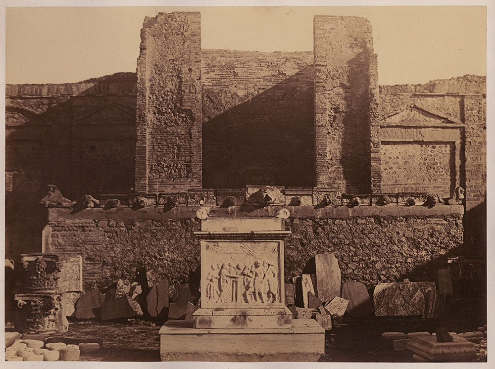 Photo Detail - Anonymous - Four Early Views of Pompeii Photo Detail - Anonymous - Four Early Views of Pompeii