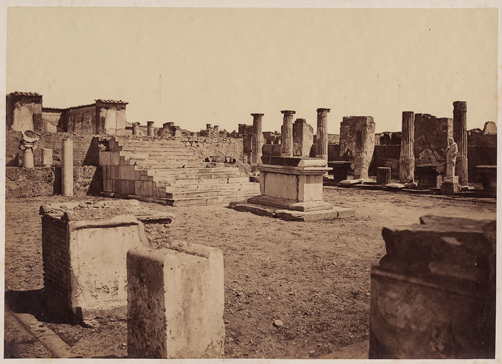 Photo Detail - Anonymous - Four Early Views of Pompeii Photo Detail - Anonymous - Four Early Views of Pompeii