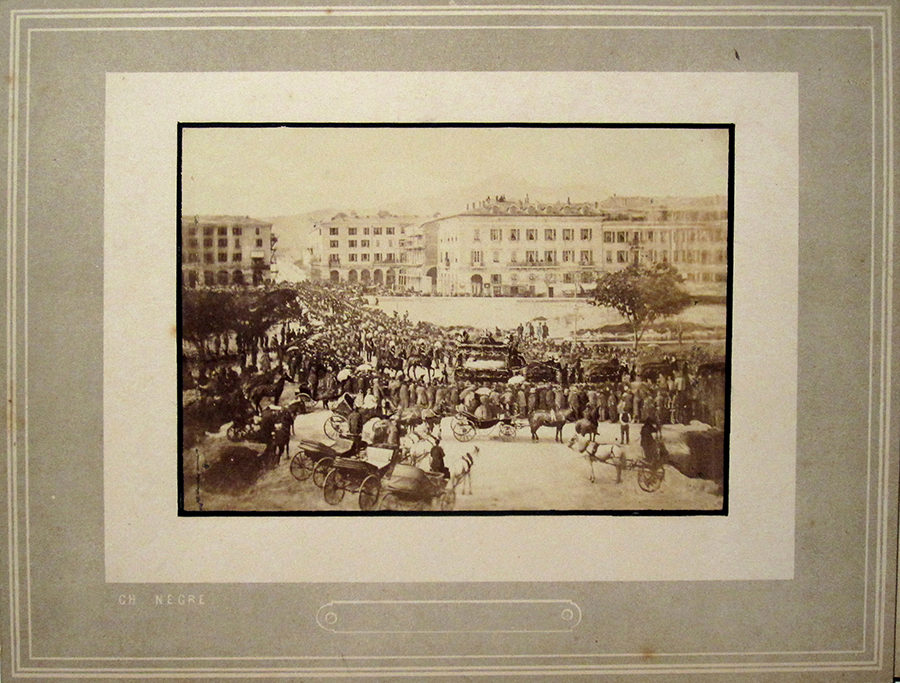 Charles Negre - Obsèques du Grand-Duc Nicolas, Tsarevitch de Russie, Nice Charles Negre - Obsèques du Grand-Duc Nicolas, Tsarevitch de Russie, Nice