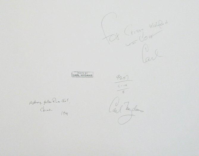 Photo Detail - Carl Mydans - Highway, Yellow River Fort, China