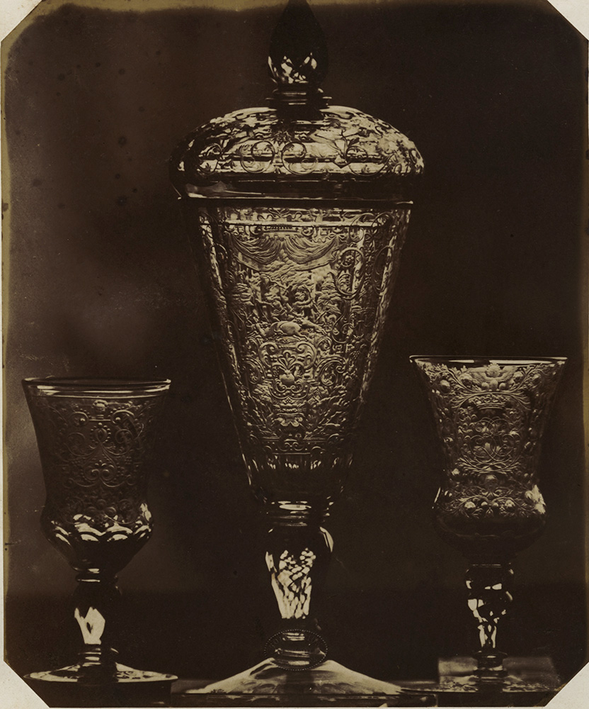 Ludwig Belitski - Glassware Chalice and Two Glasses