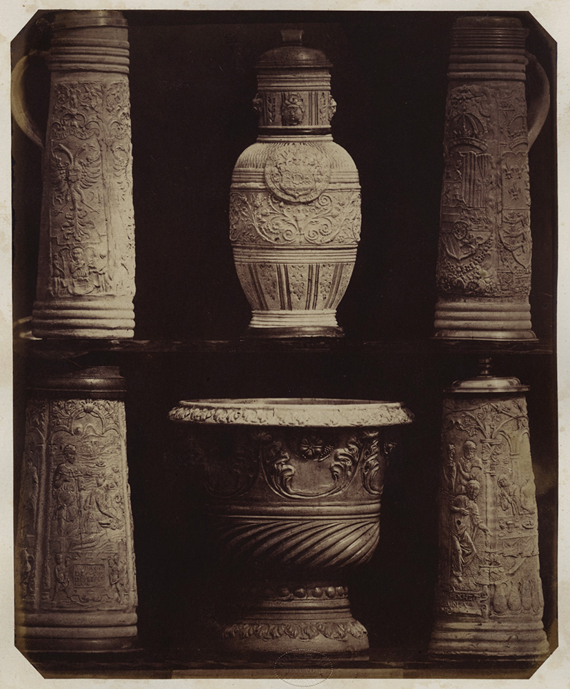 Ludwig Belitski - 16th-Century Siegburg Stoneware Tankards