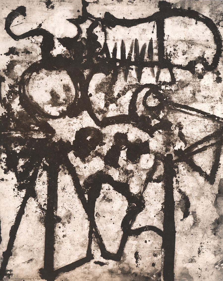 Photo Detail - Aaron Siskind - Untitled Abstraction (Graffiti)