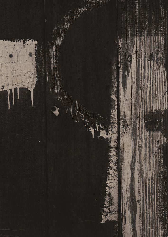 Aaron Siskind - Untitled Abstraction ("Rudy and Ana (?) Were Lovers")