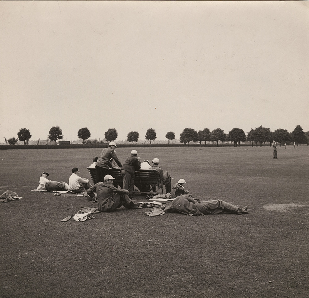 Irwin & Langen - Waiting Their Turn To Bat, Eton College
