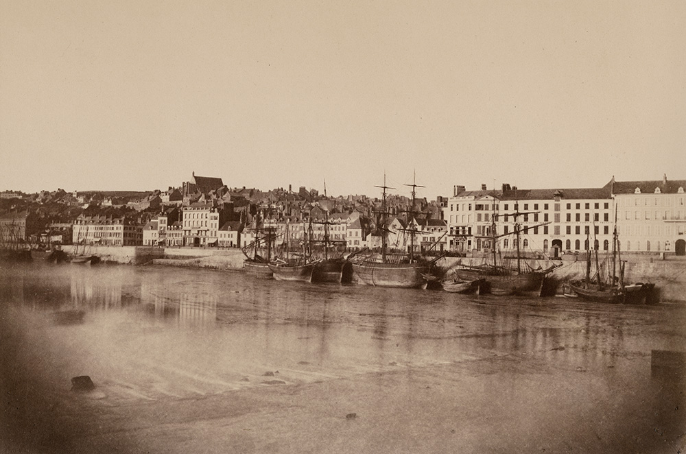 Edouard Baldus - Vue de Port de Boulogne