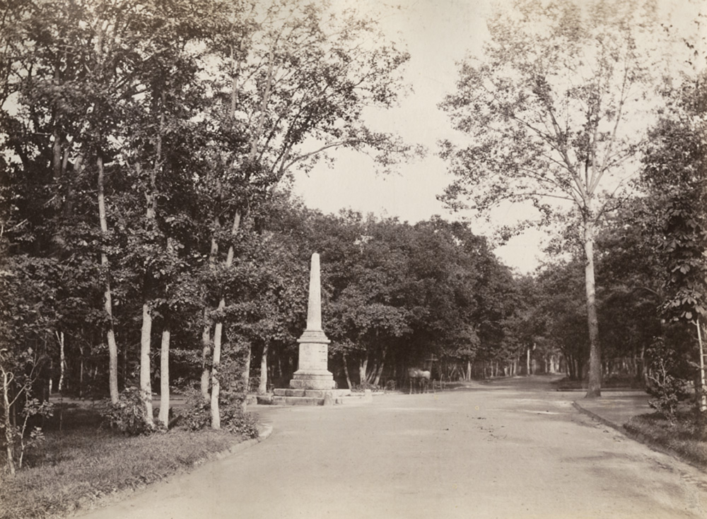 Charles Marville (dit), Charles-François Bossu - Crois Catalan, Bois de Boulogne