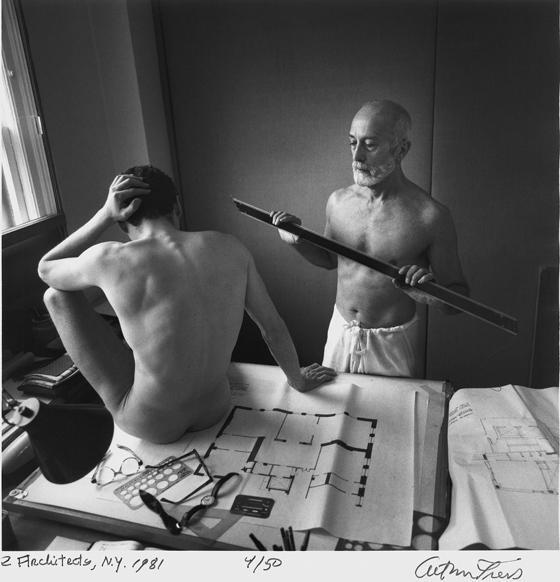 Arthur Tress - Two Architects, New York Arthur Tress - Two Architects, New York