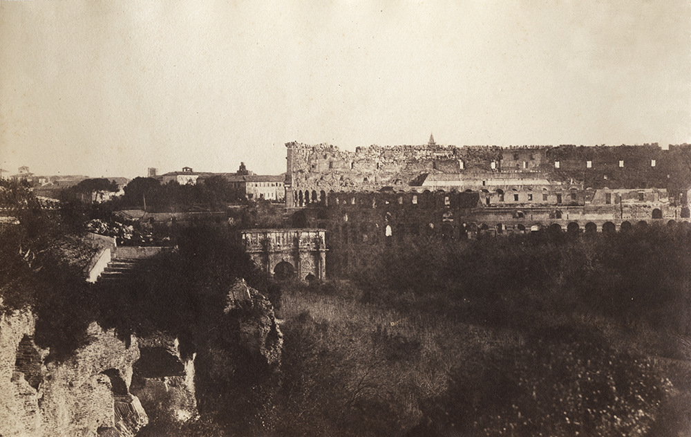 Gustave Le Gray/Firmin-Eugène Le Dien - Rome with Colosseum in the Distance