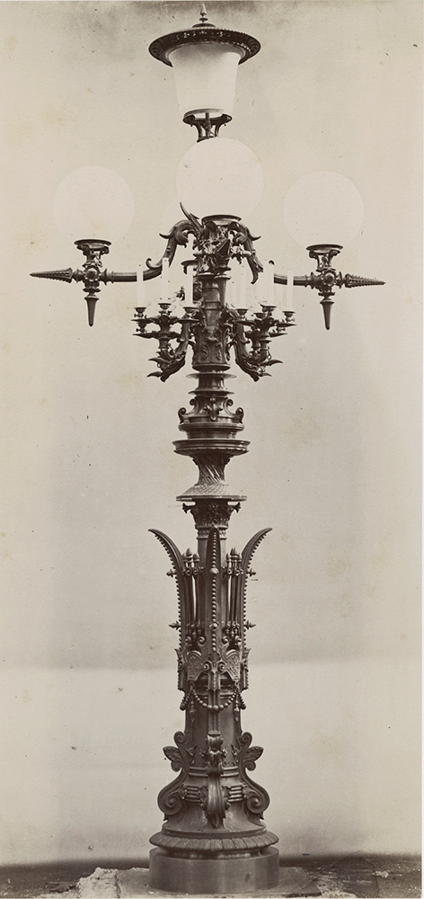 Louis-Émile Durandelle - Le Nouvel Opera de Paris, Bronzes, Candelabraes, Lustres, Torcheres--Appliques--Lampadaires Louis-Émile Durandelle - Le Nouvel Opera de Paris, Bronzes, Candelabraes, Lustres, Torcheres--Appliques--Lampadaires