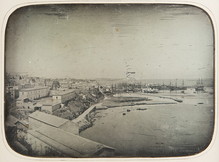 Louis Hippolyte Joseph Delemotte or Jean-Baptiste Alary (attributed to) - Le Port d’Alger, vu du terrain de manoeuvres Louis Hippolyte Joseph Delemotte or Jean-Baptiste Alary (attributed to) - Le Port d’Alger, vu du terrain de manoeuvres