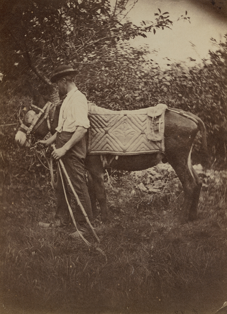 Auguste Giraudon's Artist - Man with a Donkey